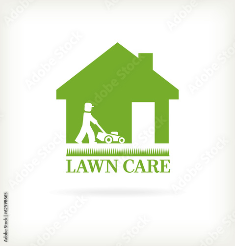 Lawn care symbol