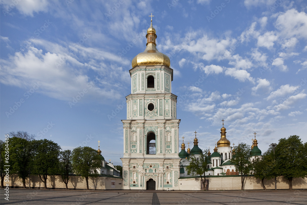 The belltower of the Sophia Cathedral in Kiev