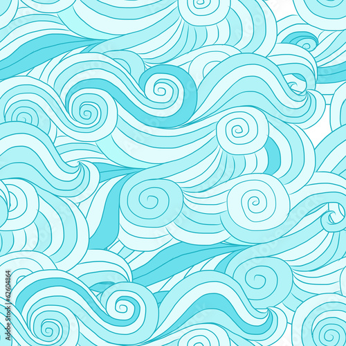 3D Fototapete Wellen - Fototapete Abstract wave pattern for your design