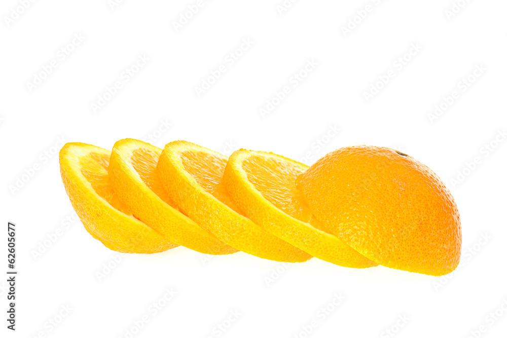 Oranges Isolated on White Background Oranges Isolated on White Background
