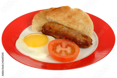 Sausage and Fried Egg