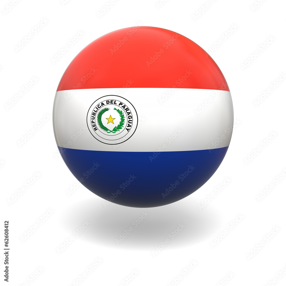 Fototapeta premium Paraguay flag