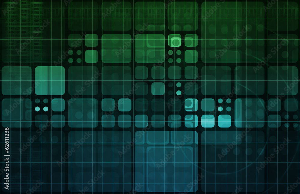 Obraz premium Data Processing