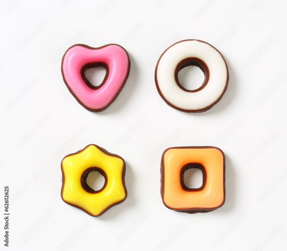 Fondant candies Fondant candies