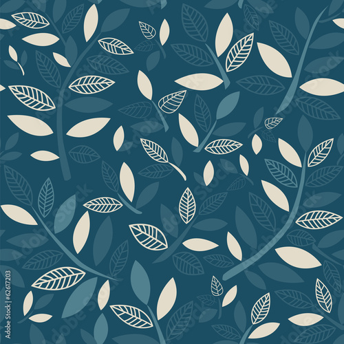 Floral abstract background, seamless