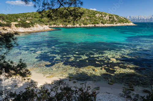 Fototapeta Naklejka Na Ścianę i Meble -  Sardinia Cala Moresca bay, near Golfo Aranci