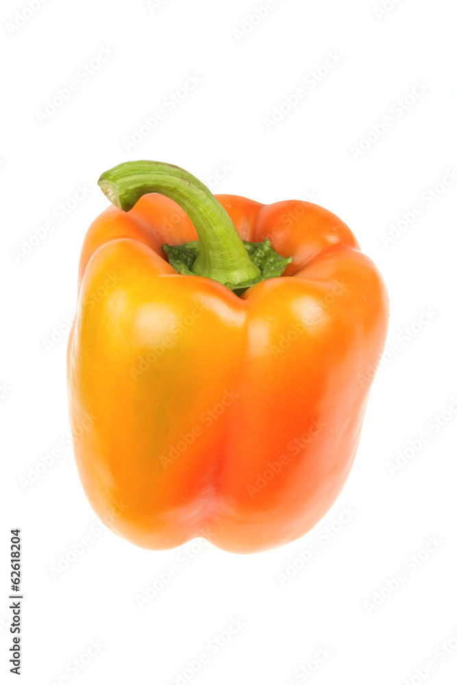 Pepper with green stem Pepper with green stem