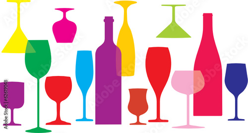 RANGEE DE VERRES