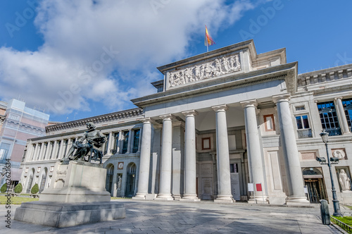 Prado Museum in Madrid  Spain