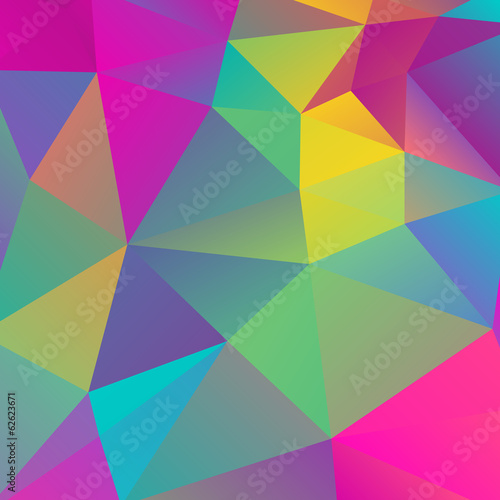 Retro triangle background