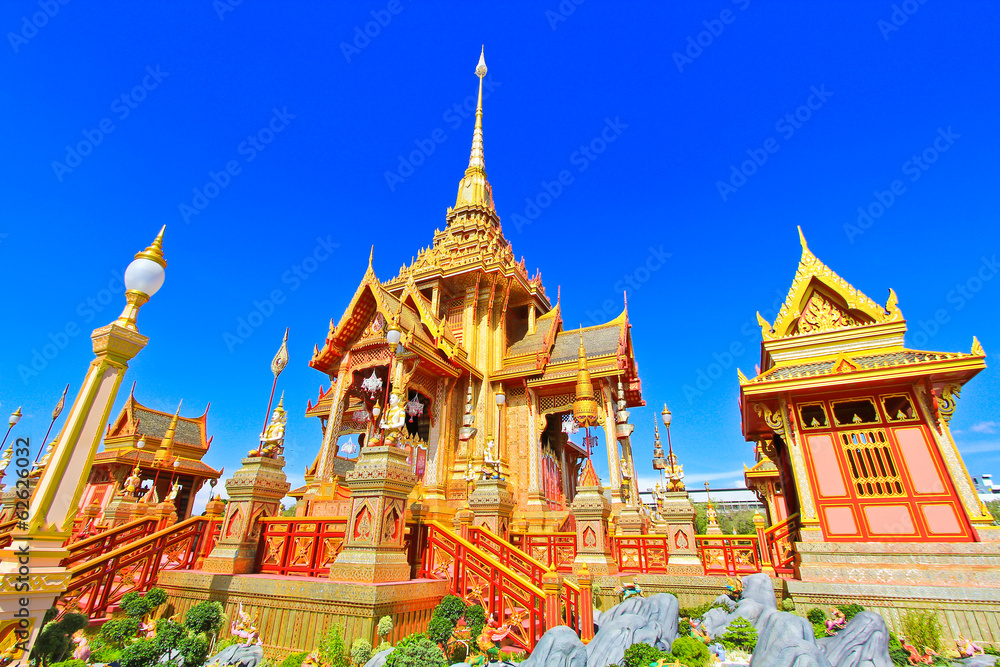 Thai Royal Crematorium in Bangkok of Thailand