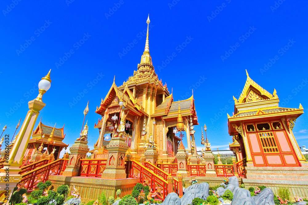 Fototapeta premium Thai Royal Crematorium in Bangkok of Thailand