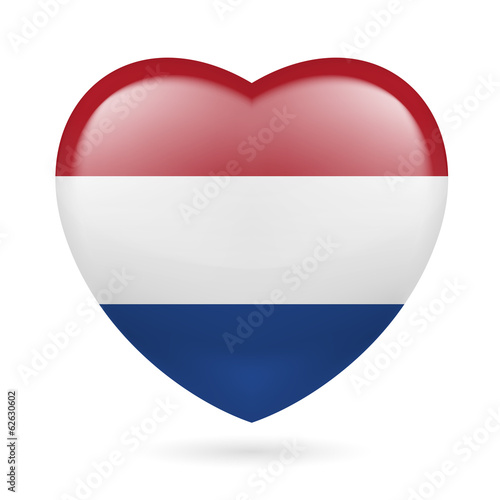 Heart icon of Netherlands Free Download Heart icon of Netherlands - GFXLoad