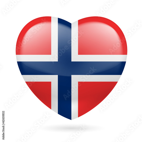 Heart icon of Norway
