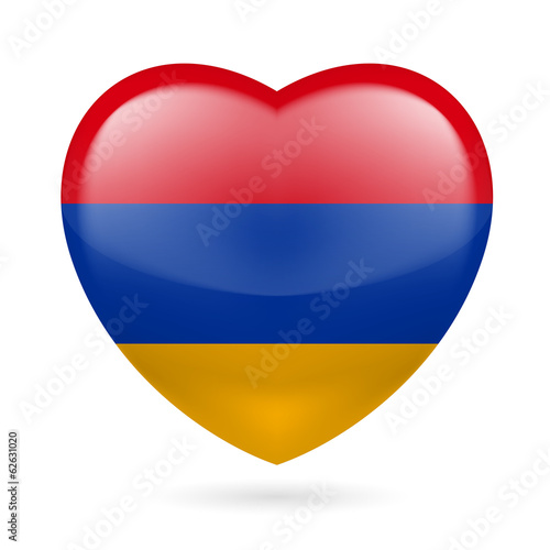 Free Download Heart icon of Armenia - GFXLoad