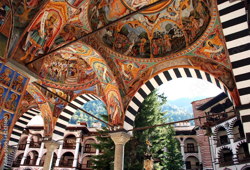 Monastery of St John Rilski, Rila Mountain, Bulgaria photo