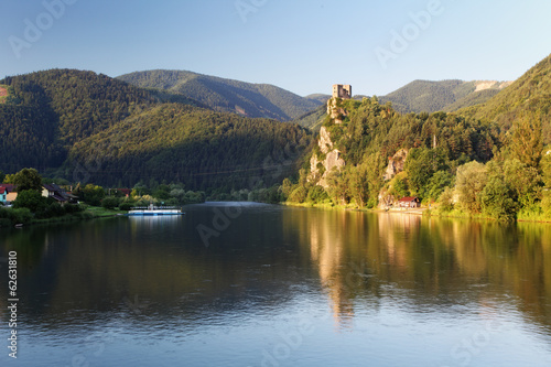 Slovakia - Ruin of castle Strecno