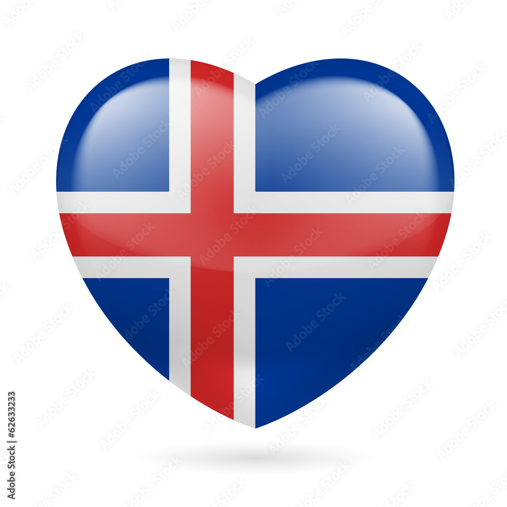 Heart icon of Iceland Heart icon of Iceland