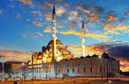 Istanbul mosque - Turkey, Yeni Cami photo