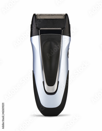 Electric shaver on white background ( clipping path )