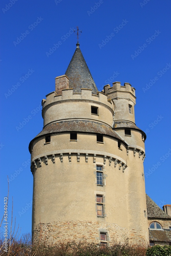Château de Coussac-Bonneval (Haute-Vienne)