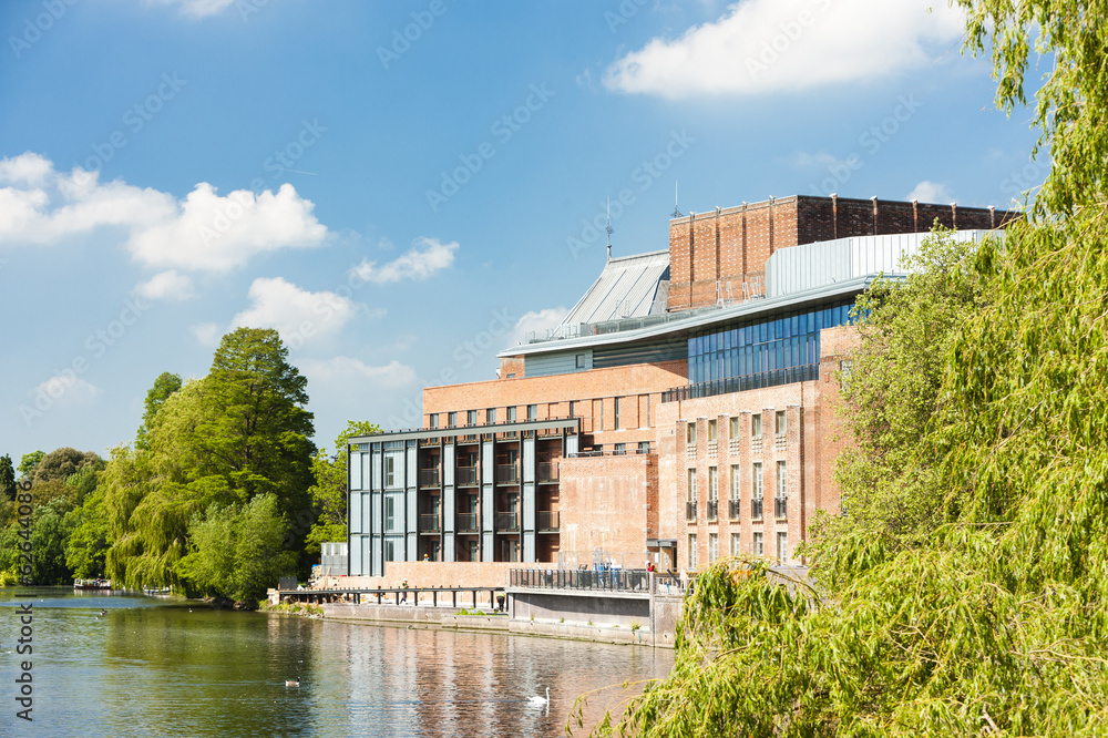 Fototapeta premium Royal Shakespeare Company Theatre, Stratford-upon-Avon, Warwicks