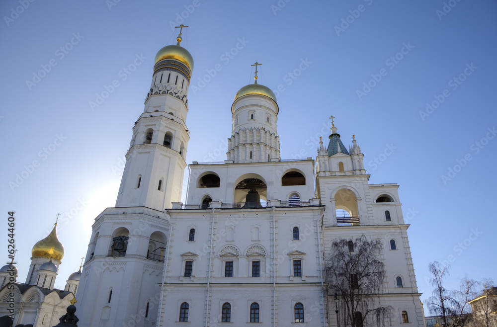 Bell tower of Ivan the Great. Moscow Kremlin, Russia
