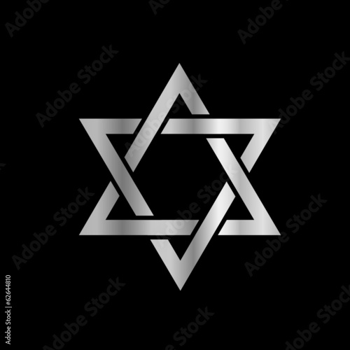 Silver Star of David- Jewish