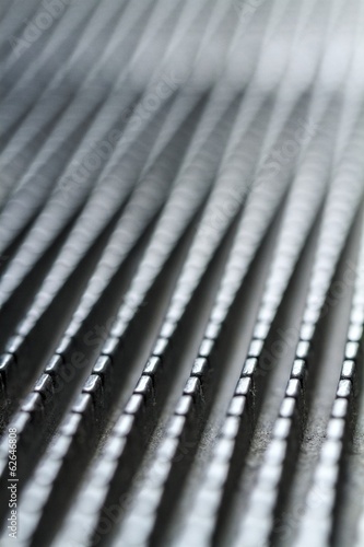 Принти на полотні Macro Picture of an Escalator with intentional blurredness