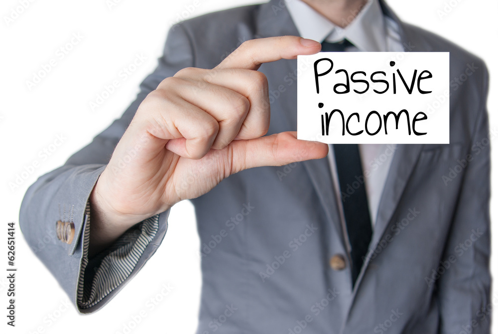 Passive income concept