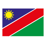 Namibia Flagge Icon Button
