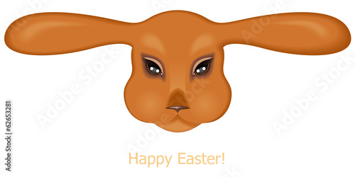 Easter rabbit muzzle