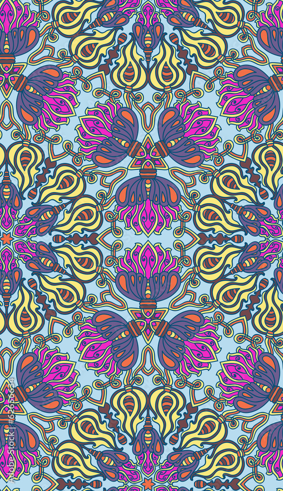 Decorative seamless pattern. EPS-8.