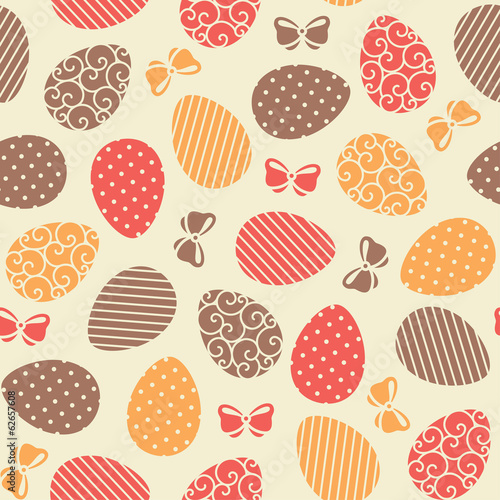 Easter seamless pattern