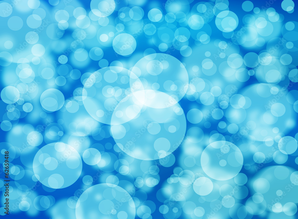Blue bokeh abstract light background Blue bokeh abstract light background