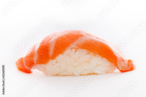 nigiri with salmon
