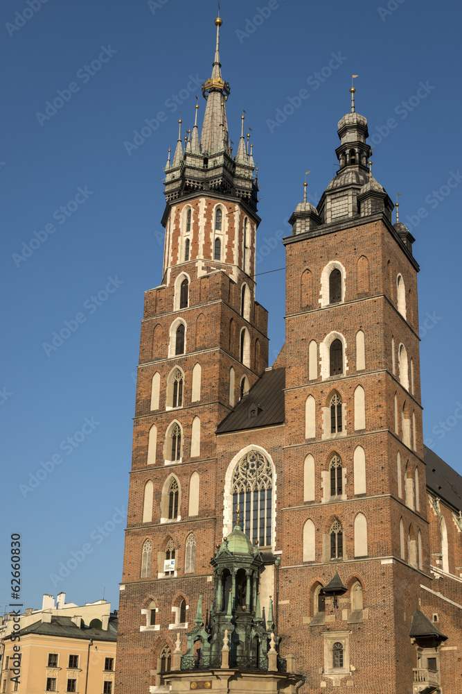 Church of Our Lady Assumed into Heaven in Krakow, Lesser Poland.