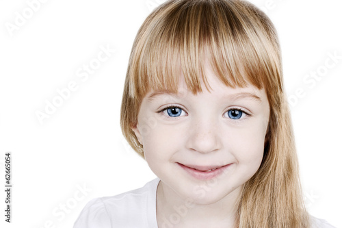 blond little girl