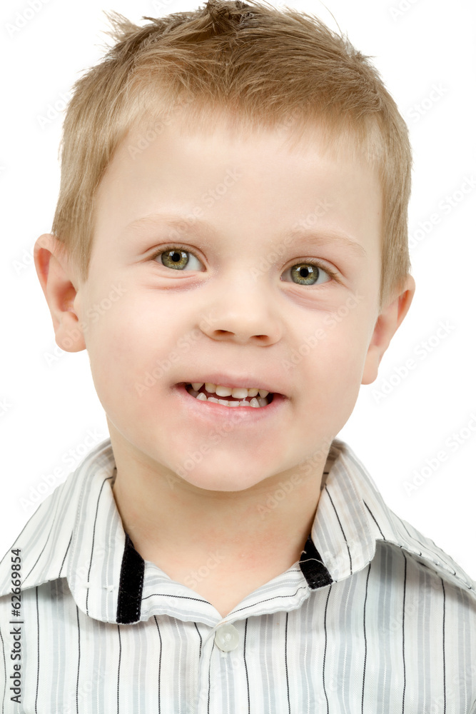 Studio portrait of young beautiful boy Studio portrait of young beautiful boy