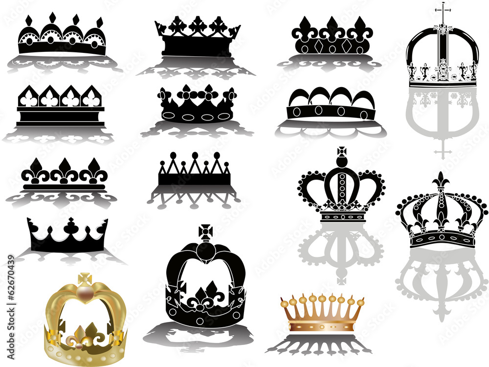 black and gold fifteen crowns collection black and gold fifteen crowns collection