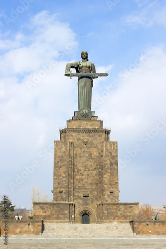 Mother Armenia statue in Victory Park , Yerevan, Armenia