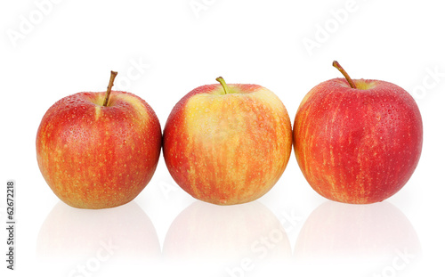 three apples