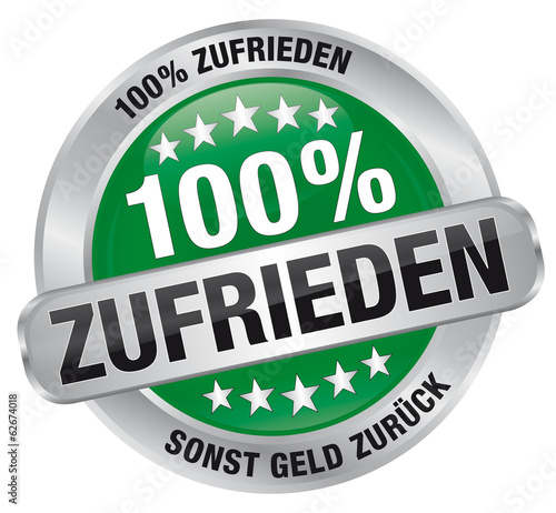 100% Zufrieden –  sonst Geld zurück