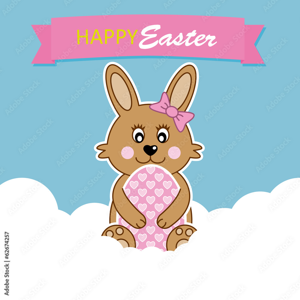 Fototapeta premium Happy Easter