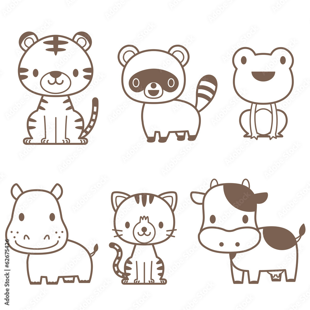 動物 イラスト セット 動物 イラスト セット