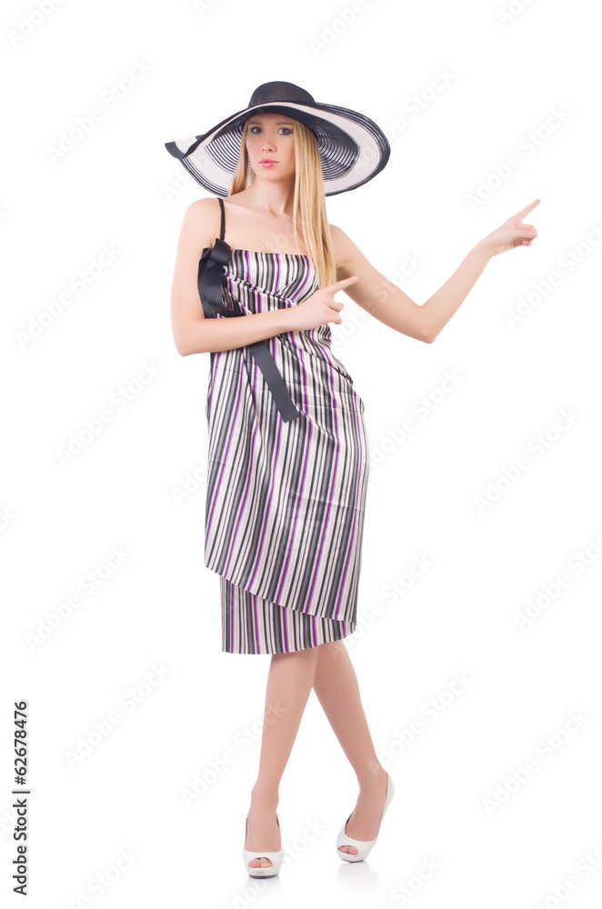 Woman in summer vacation concept Woman in summer vacation concept