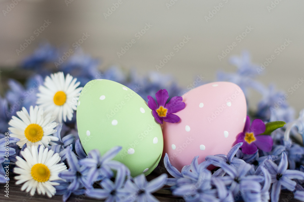 Fototapeta premium Easter eggs