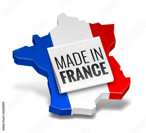 Icône "Made in France" vectorielle 1