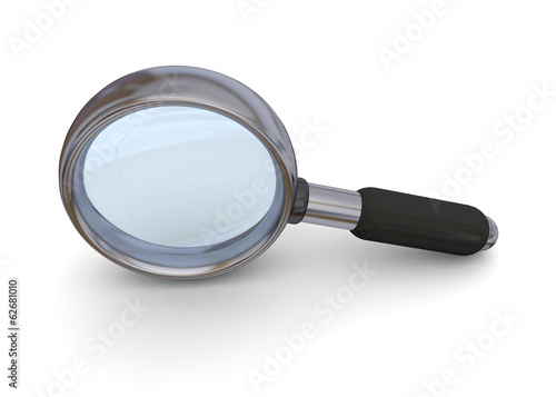 Konstfotografi MAGNIFYING GLASS - 3D