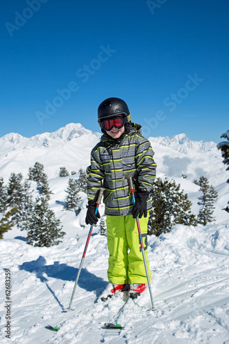 Bonheur de skier